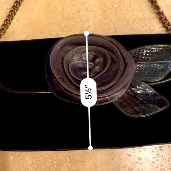 Marc Jacobs Vintage Python & Ostrich Rose Bag - Picture 12 of 12